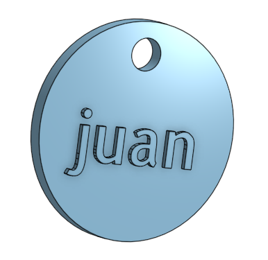 keychain with name on it